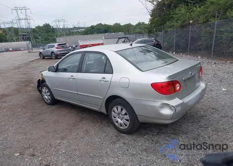 2004 Toyota Corolla Le из США, поврежденный, VIN JTDBR32E042017092